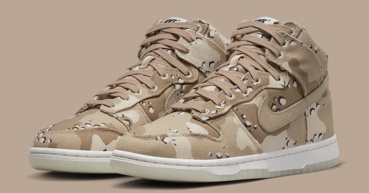 Nike Covers This Dunk High In Desert Camo