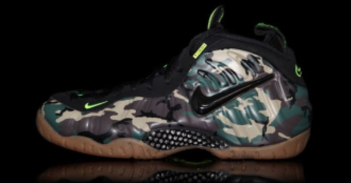 Release Date Nike Air Foamposite Pro Army Camo