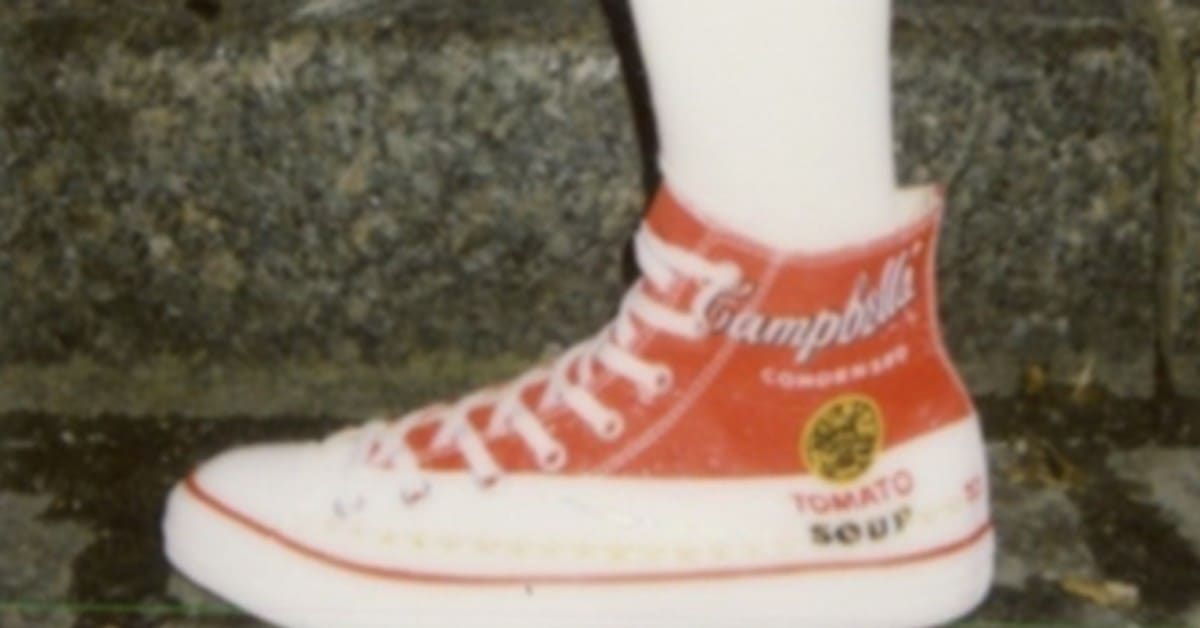 Converse campbell soup hot sale