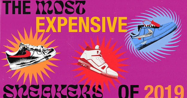 Expensive sneakers 2019 online