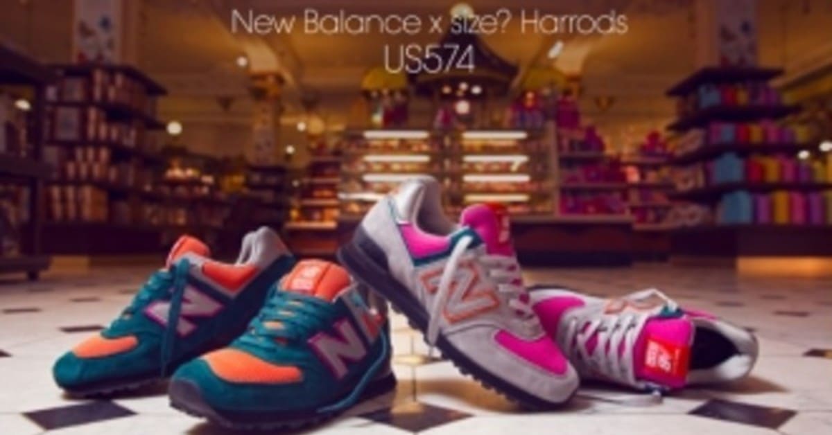 Harrods x new balance 574 sales