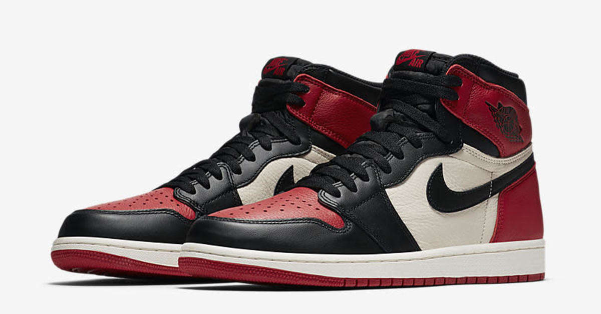 Jordan 1 bred toe restock store