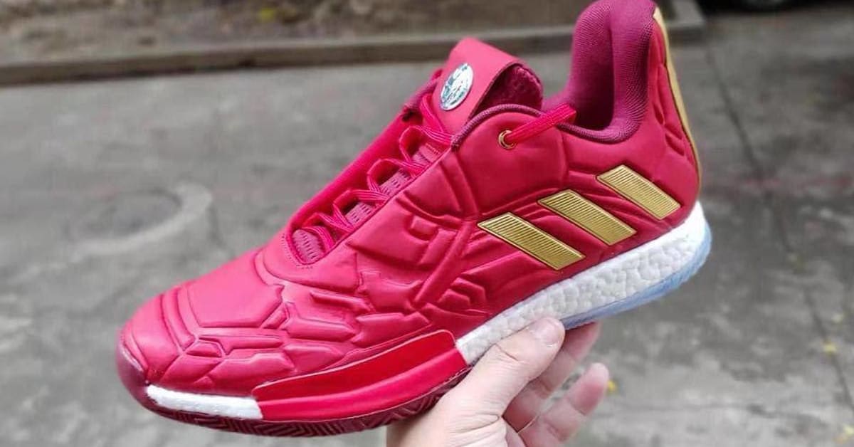First Look at the Iron Man Adidas Harden Vol. 3