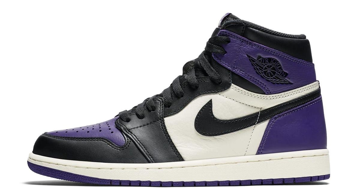 Black and purple 1s sale