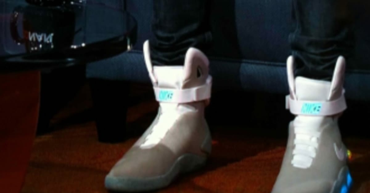 Kid Cudi Wears Nike Mags On Conan