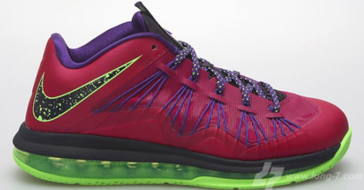 Release Date // Nike LeBron X Low - Raspberry