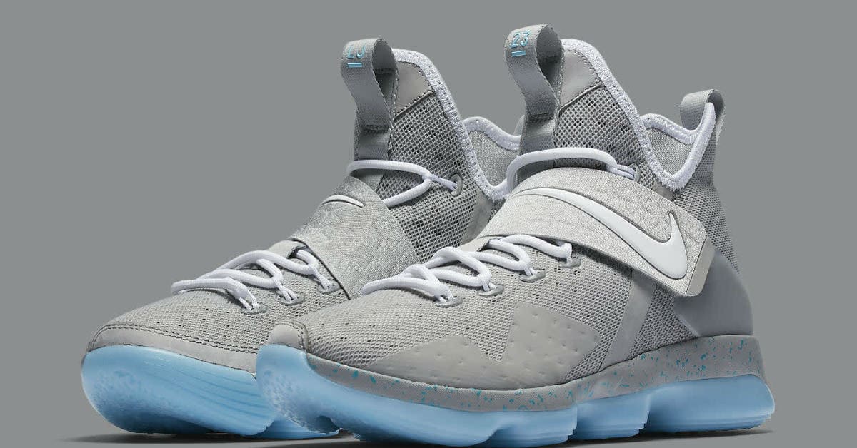 Marty McFly s Nike Mag Meets the LeBron 14