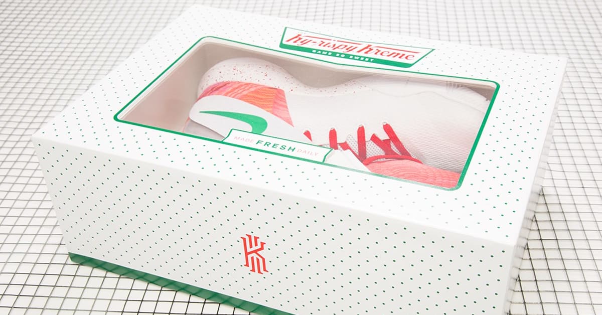 Nike s Krispy Kreme Flavored Kyrie Irving Sneakers in Detail
