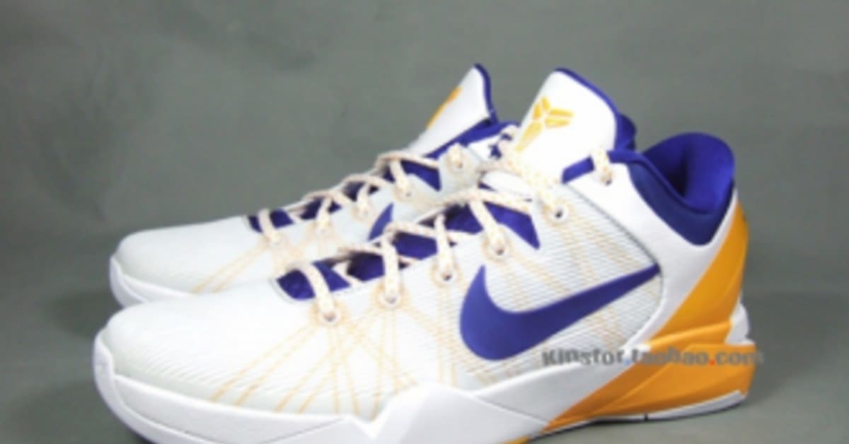 Nike Zoom Kobe VII System Lakers Home Release Date