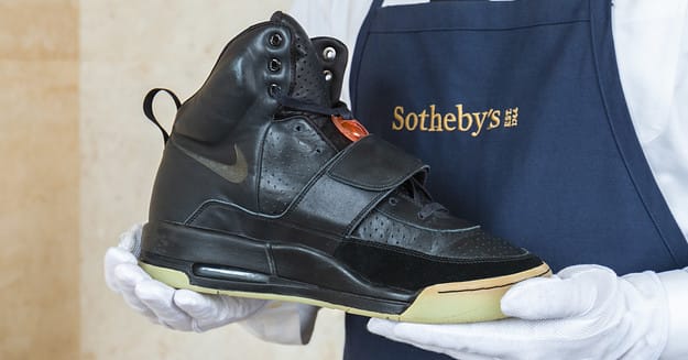 Air yeezy 1 sample ferrari red top