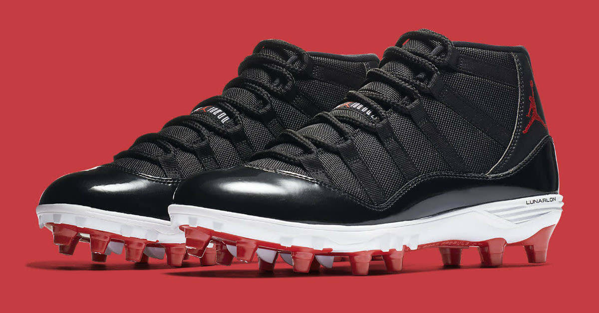 Bred Columbia Air Jordan 11 Cleats Releasing in High and Low Cuts