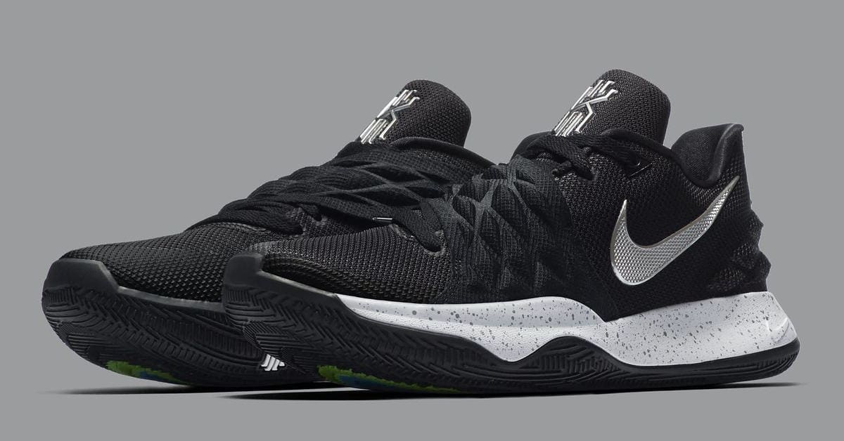 Kyrie 4 black metallic silver discount