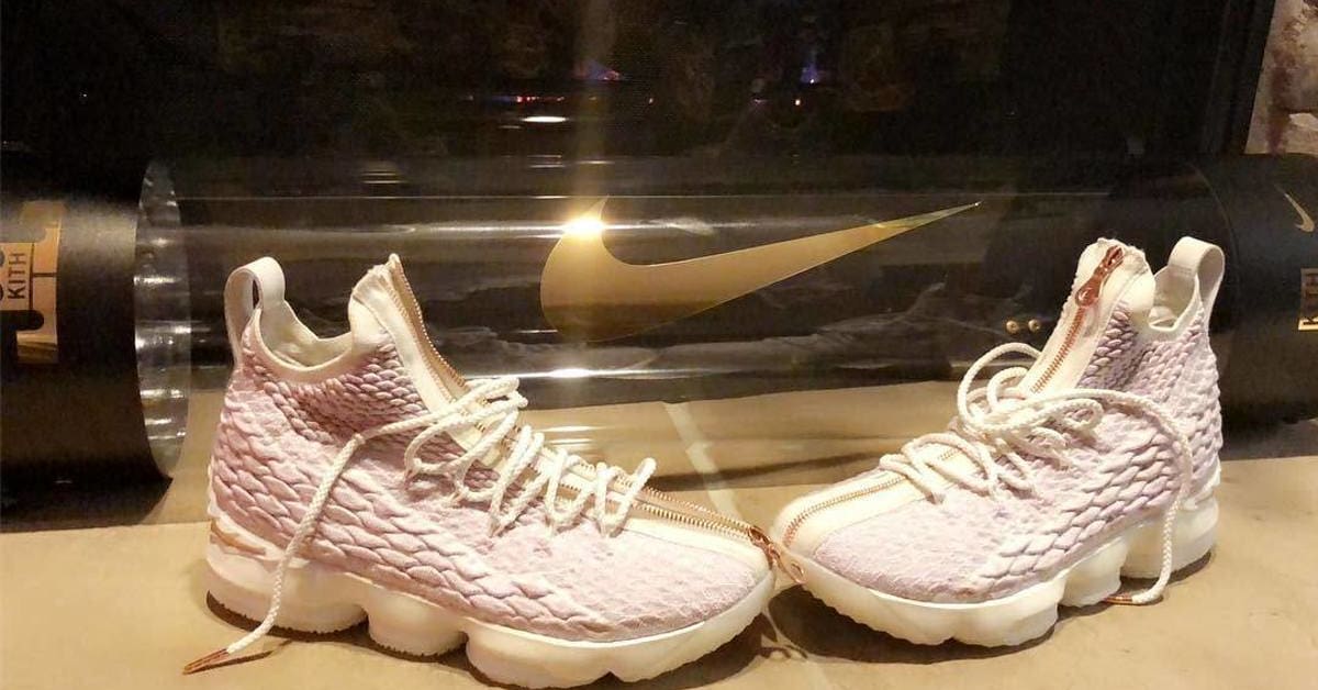 Lebron 15 kith floral release date sales