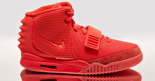 Red October Nike Air Yeezy 2s Releasing on Goat