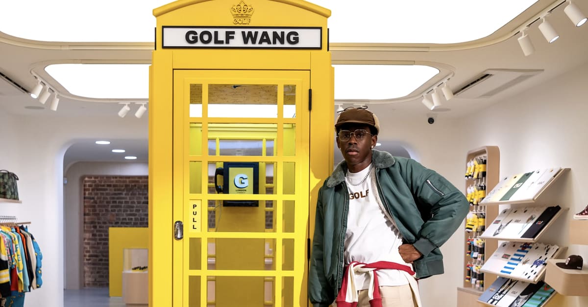 Tyler the Creator Opens New GOLF WANG Store in London