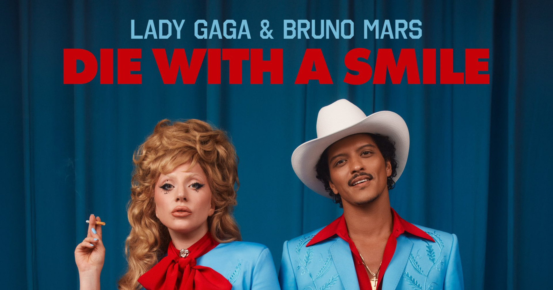 Watch the video for the new song “Die With a Smile” by Lady Gaga and Bruno Mars