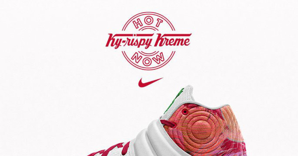 kyrie irving krispy kreme