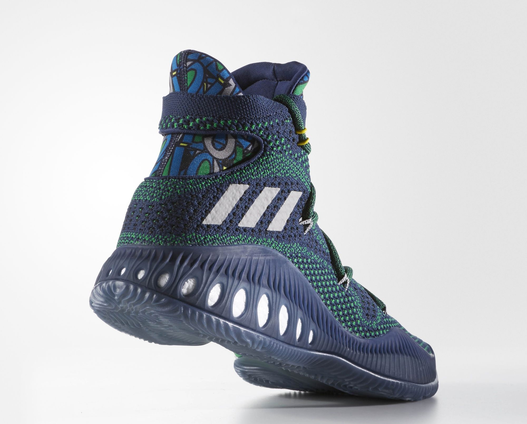 adidas Crazy Explosive Andrew Wiggins Away PE Lateral Angle