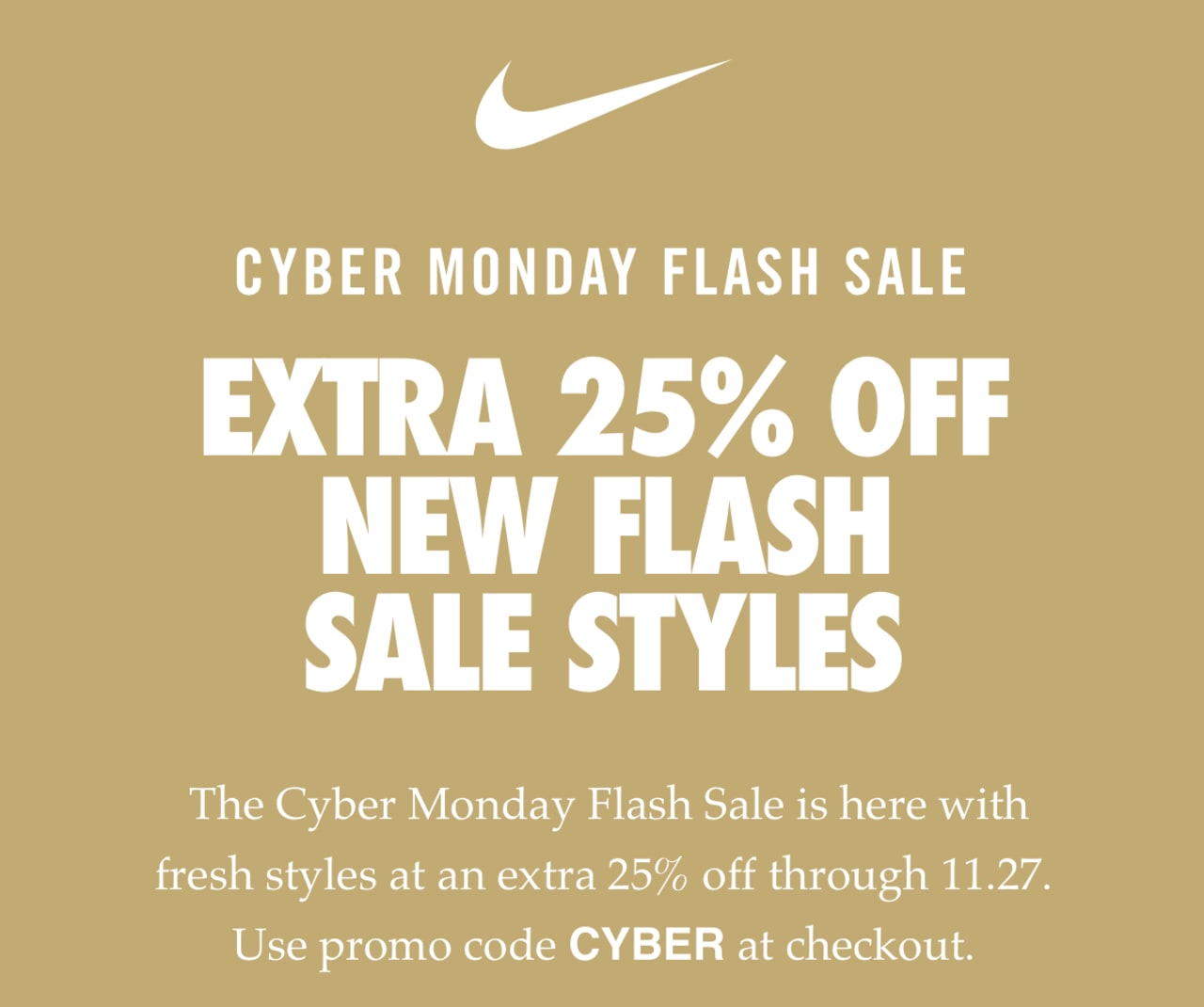 cyber monday deals on nike