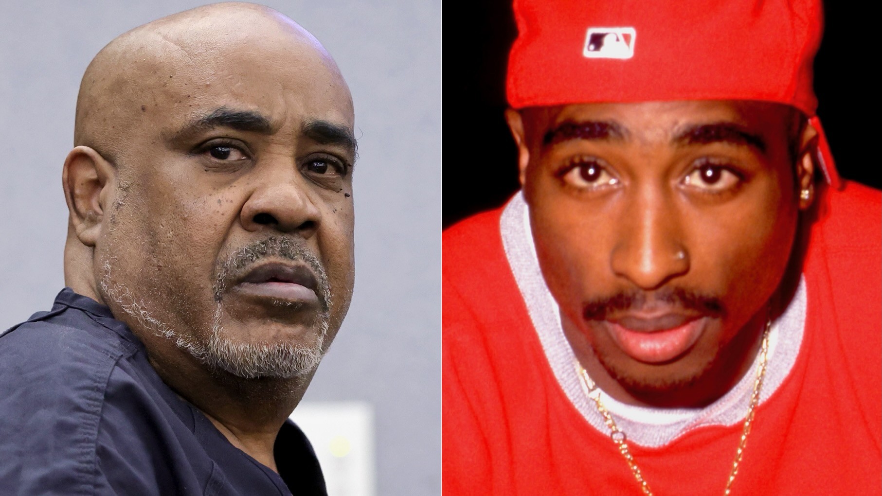 (L-R) Keffe D and 2Pac.