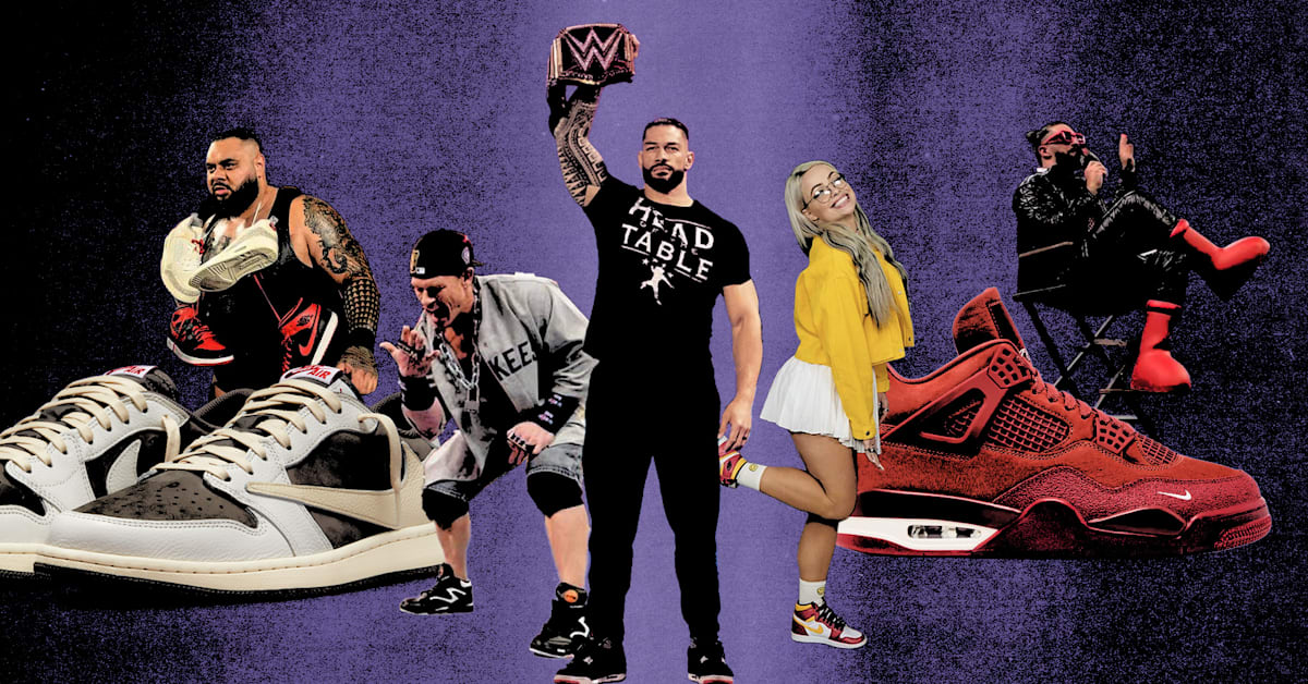 The History of WWE Superstars Wearing Sneakers