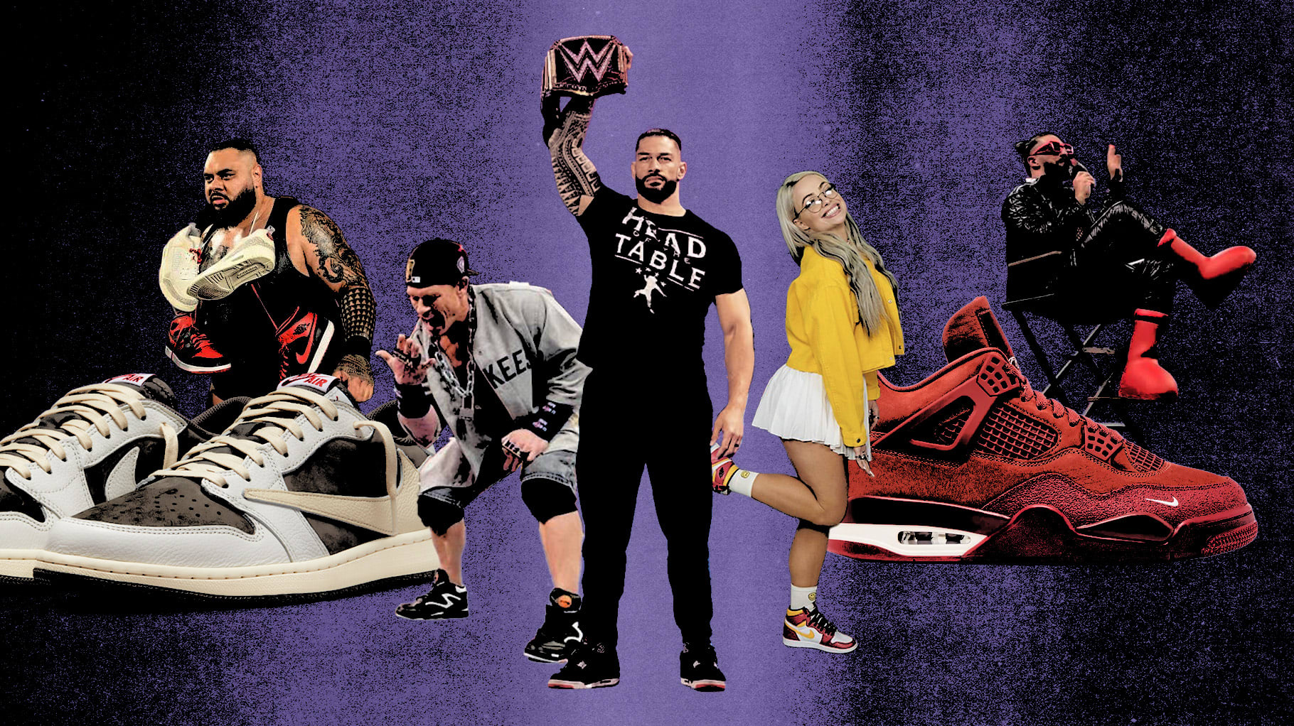 The History of WWE Superstars Wearing Sneakers