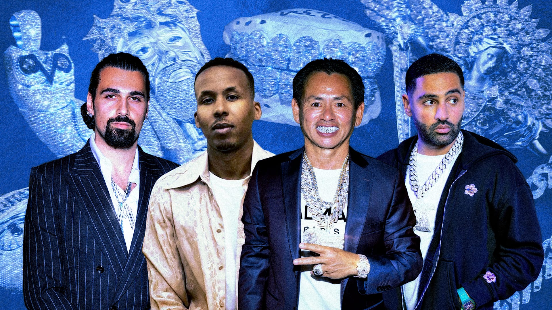 Some of the top celebrity jewelers in the world right now include Alex Moss, Gerard Alexander of Saint Jewels, Johnny Dang, and A Jewellers.