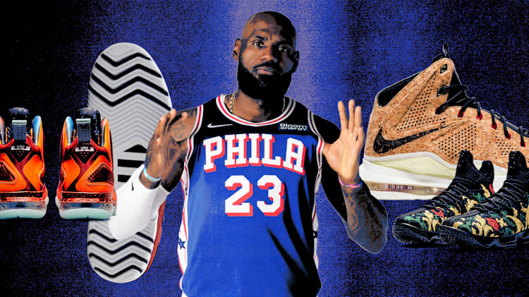 Nike LeBron 9, Nike Air Zoom Generation, Nike LeBron 10, Nike LeBron 15