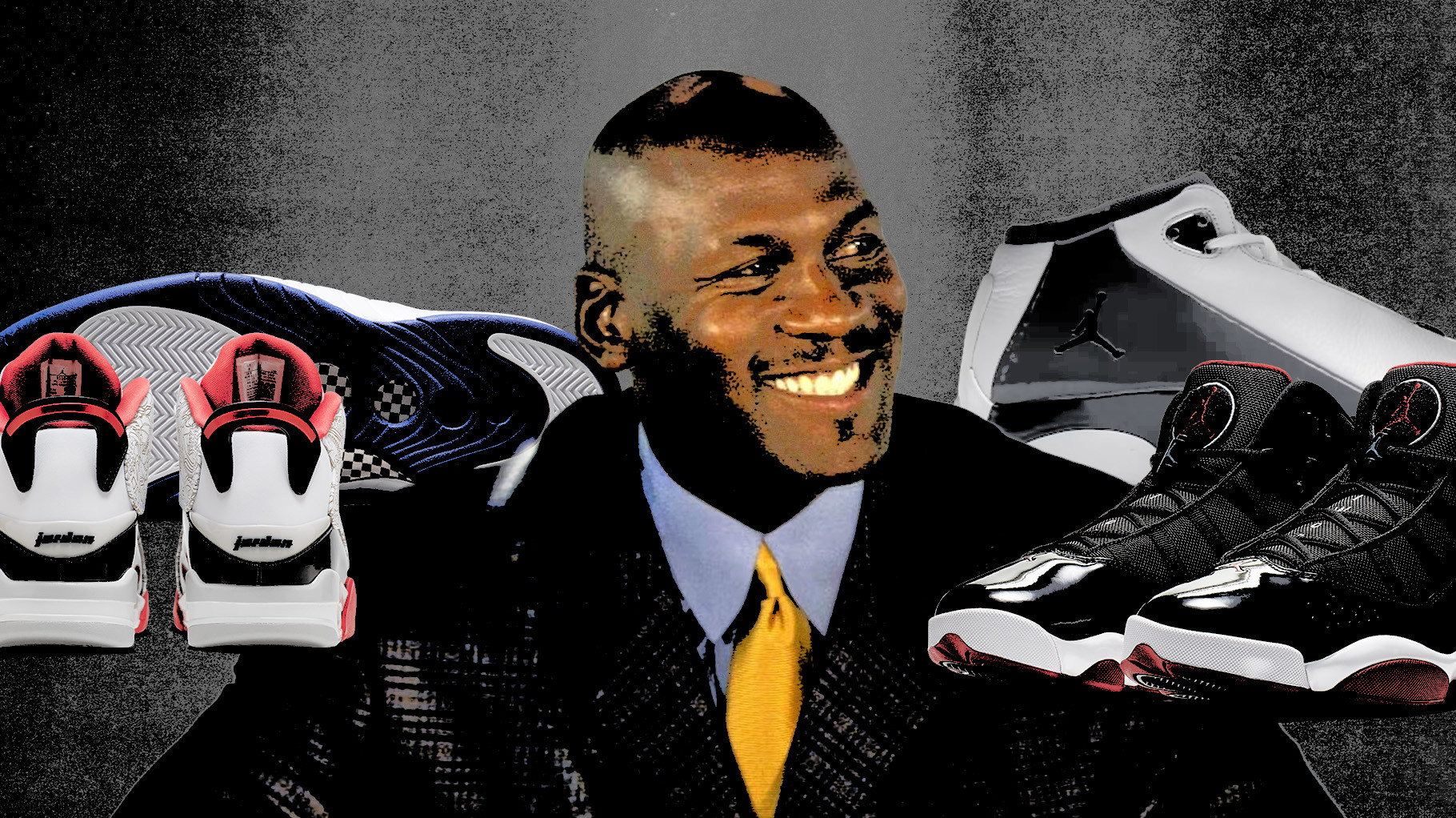 Michael Jordan, Jordan Dub Zero, Jordan Jumpman Pro, Jordan Jumpman Team Flow, Jordan 6 Rings