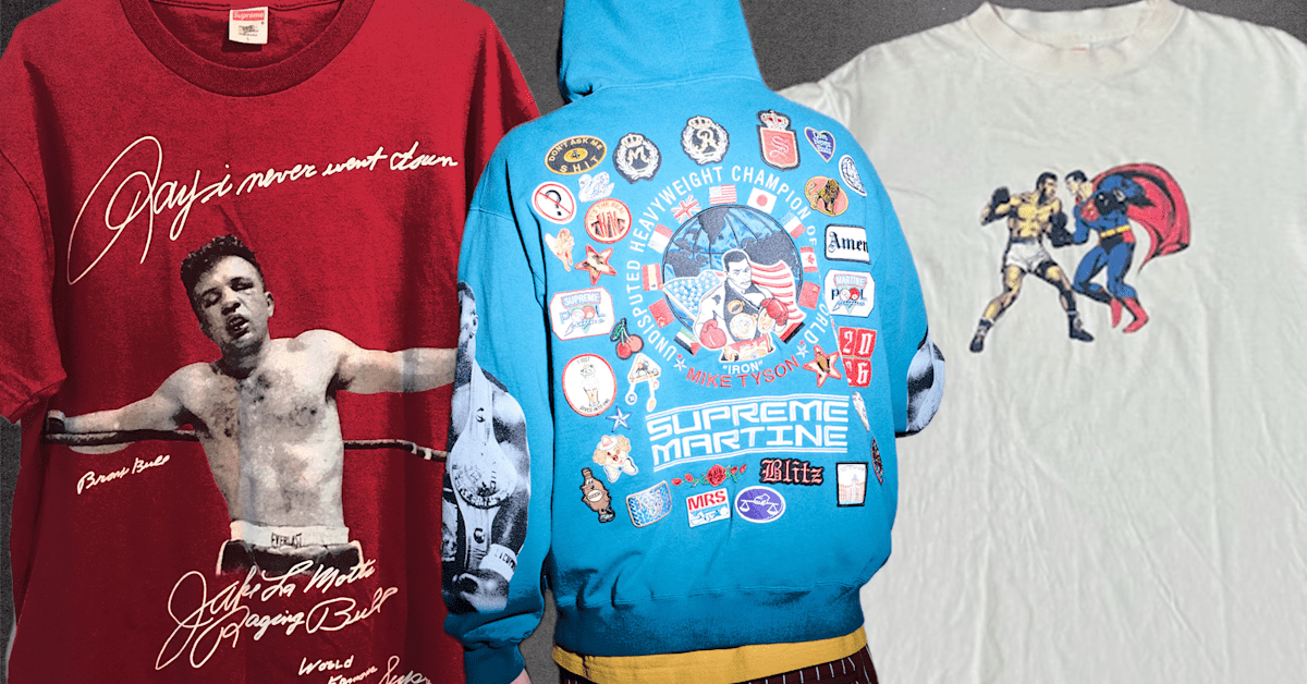 Supreme Releasing a Mike Tyson Collection With Martine Rose Actually Makes Perfect Sense