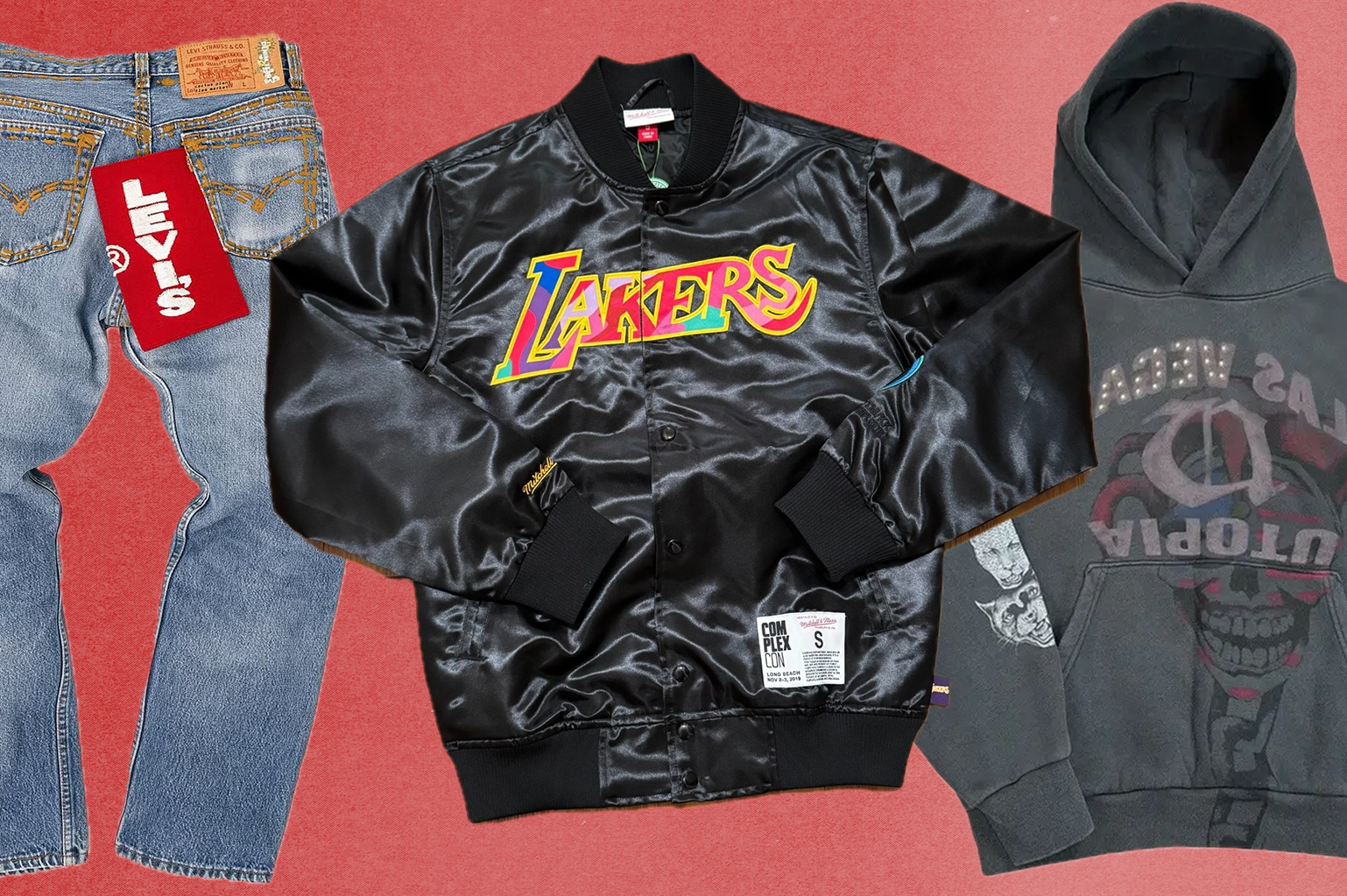 Some of the best ComplexCon style drops of all time include CPFM x Denim Tears x Levi's, Takashi Murakami x Los Angeles Lakers, and Travis Scott's exclusive Cactus Jack merch from 2024.