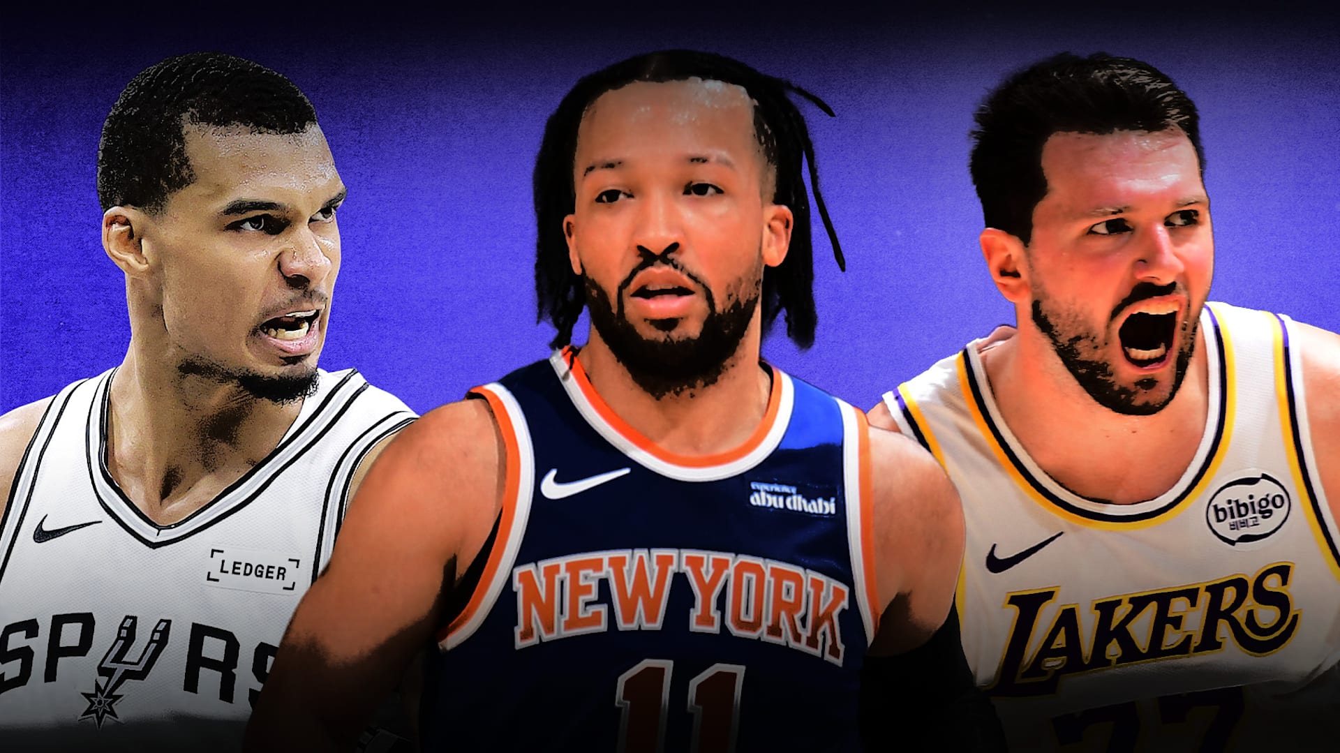 Victor Wembanyama, Jalen Brunson, and Luka Doncic are among the 50 best players in the NBA.