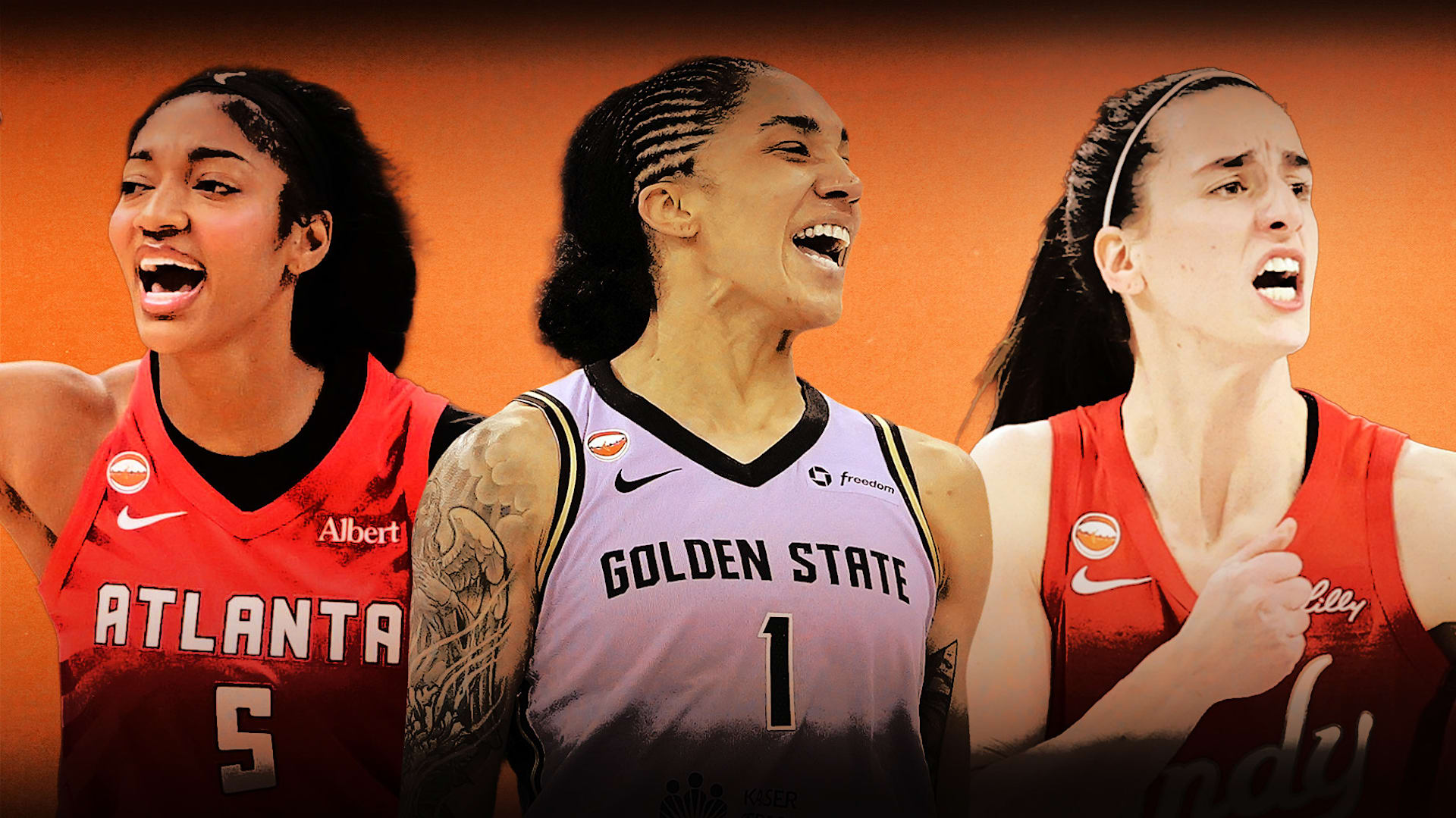 Angel Reese, Gabby Williams, and Caitlin Clark lead a list of the best WNBA Players right now. 