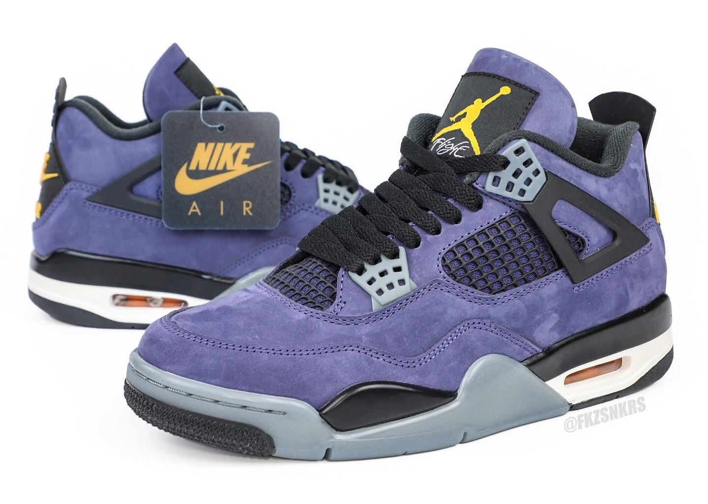 Detailed Look at the 'Lakeshow' Air Jordan 4