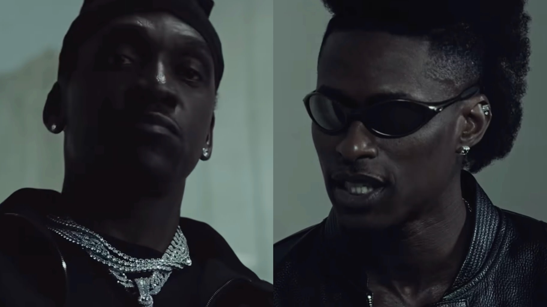 (L-R) Pusha T and Lucky Daye.