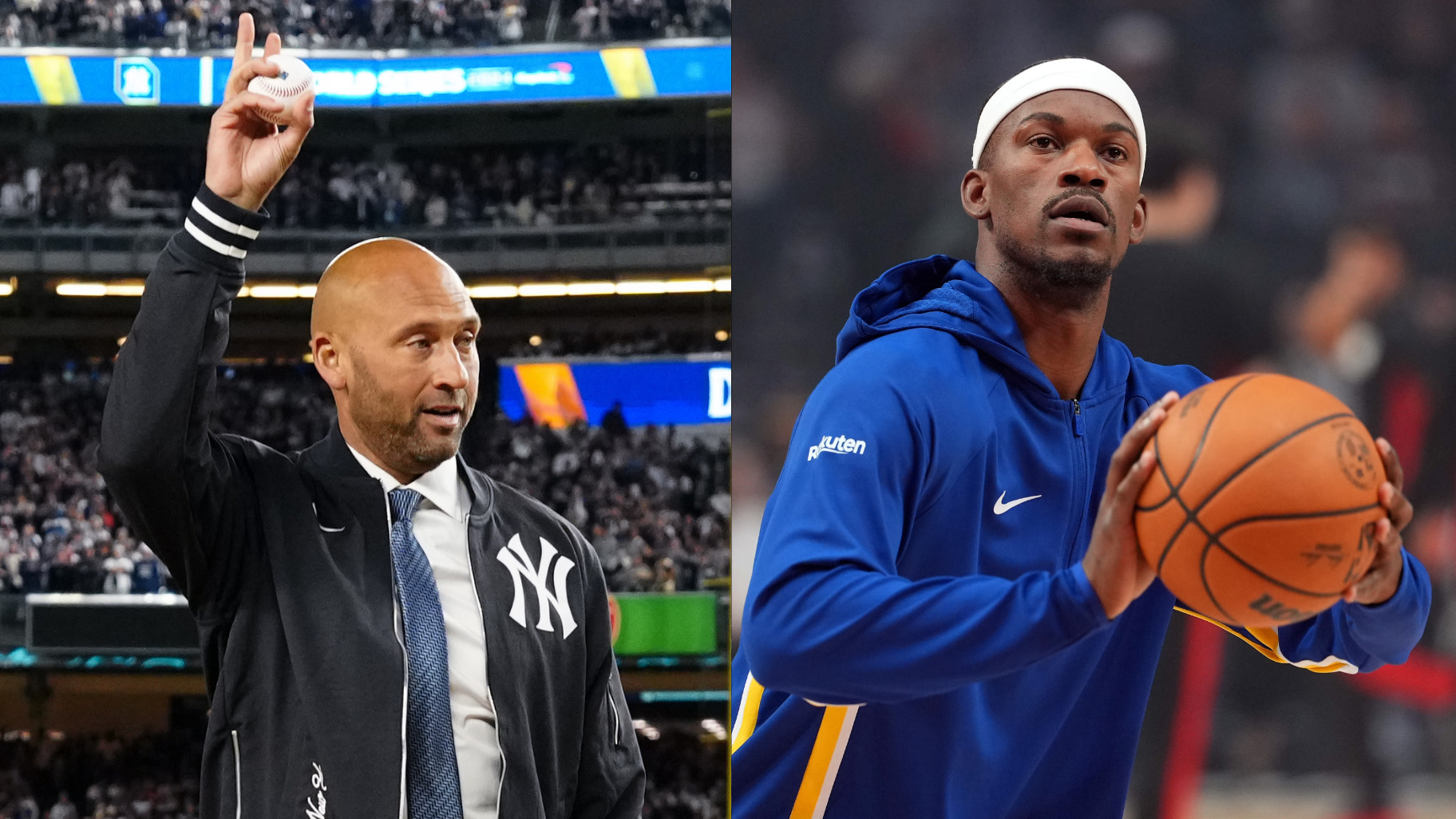 Derek Jeter and Jimmy Butler Are Facing Off — But Not in the Sport You'd Think