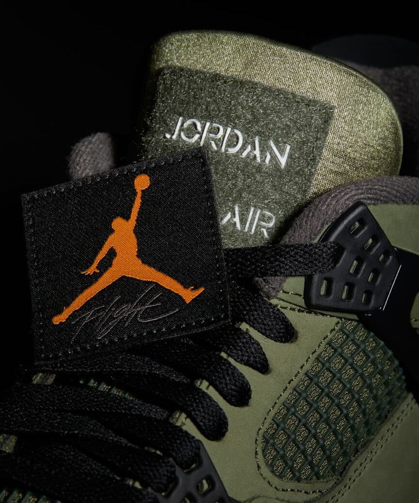The Undefeated x Air Jordan 4 Retro Releases in August