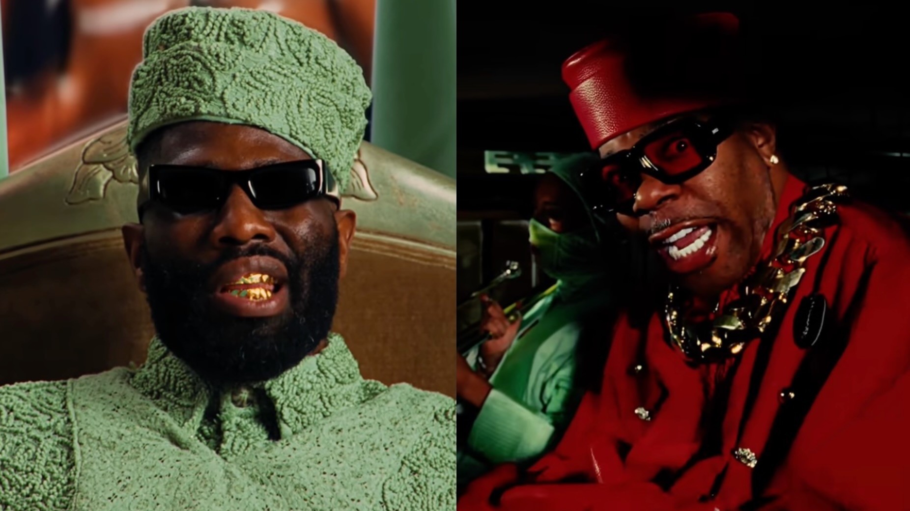 (L-R) Tobe Nwigwe and Busta Rhymes.
