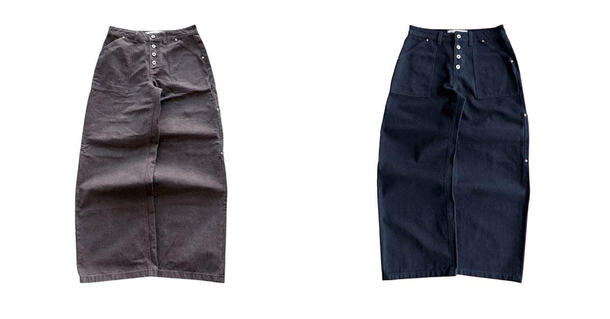 Uniforum’s Wide Leg Canvas Pants Now Available on Complex