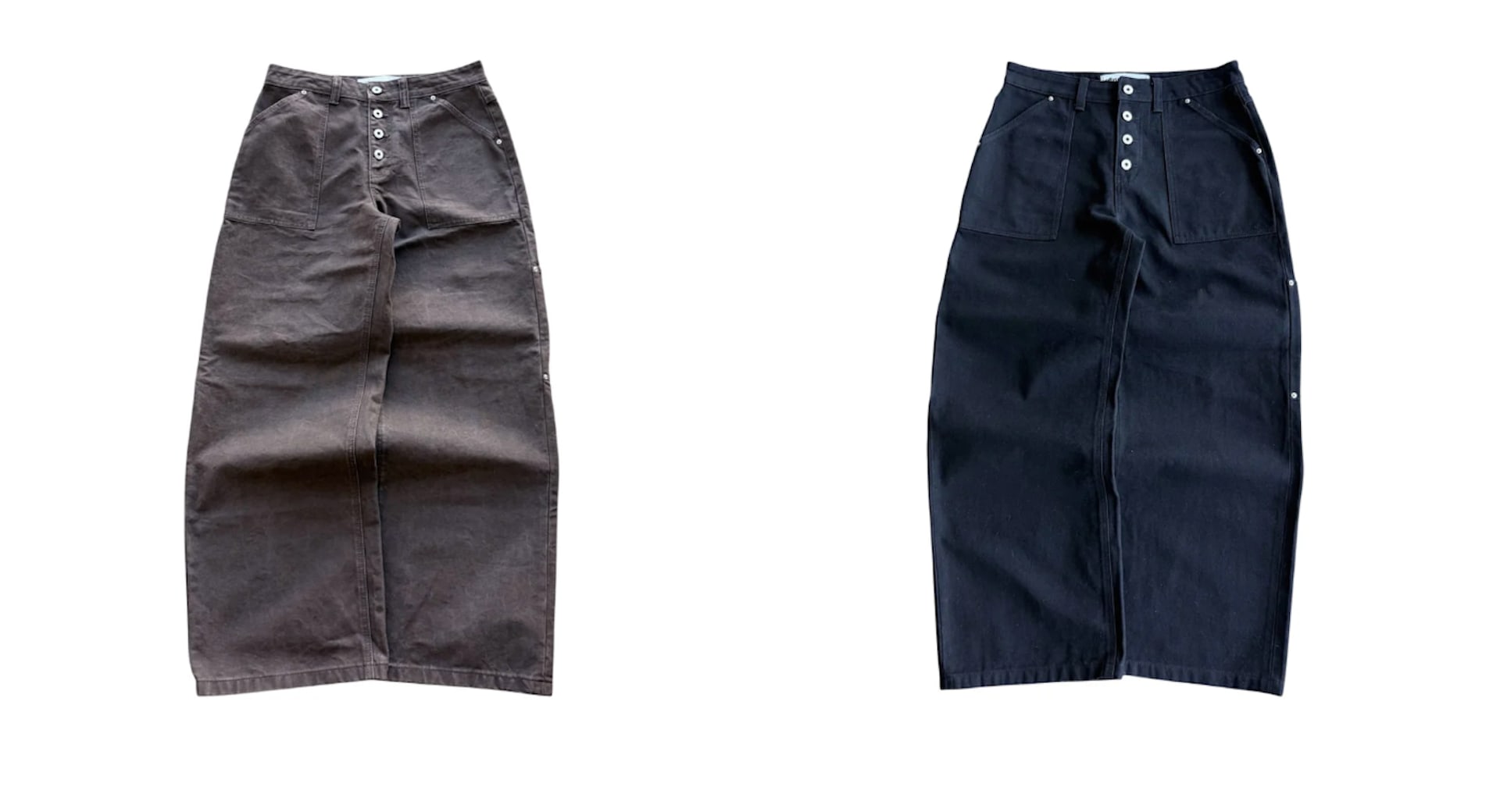 Uniforum's Wide Leg Canvas Pants Now Available on Complex