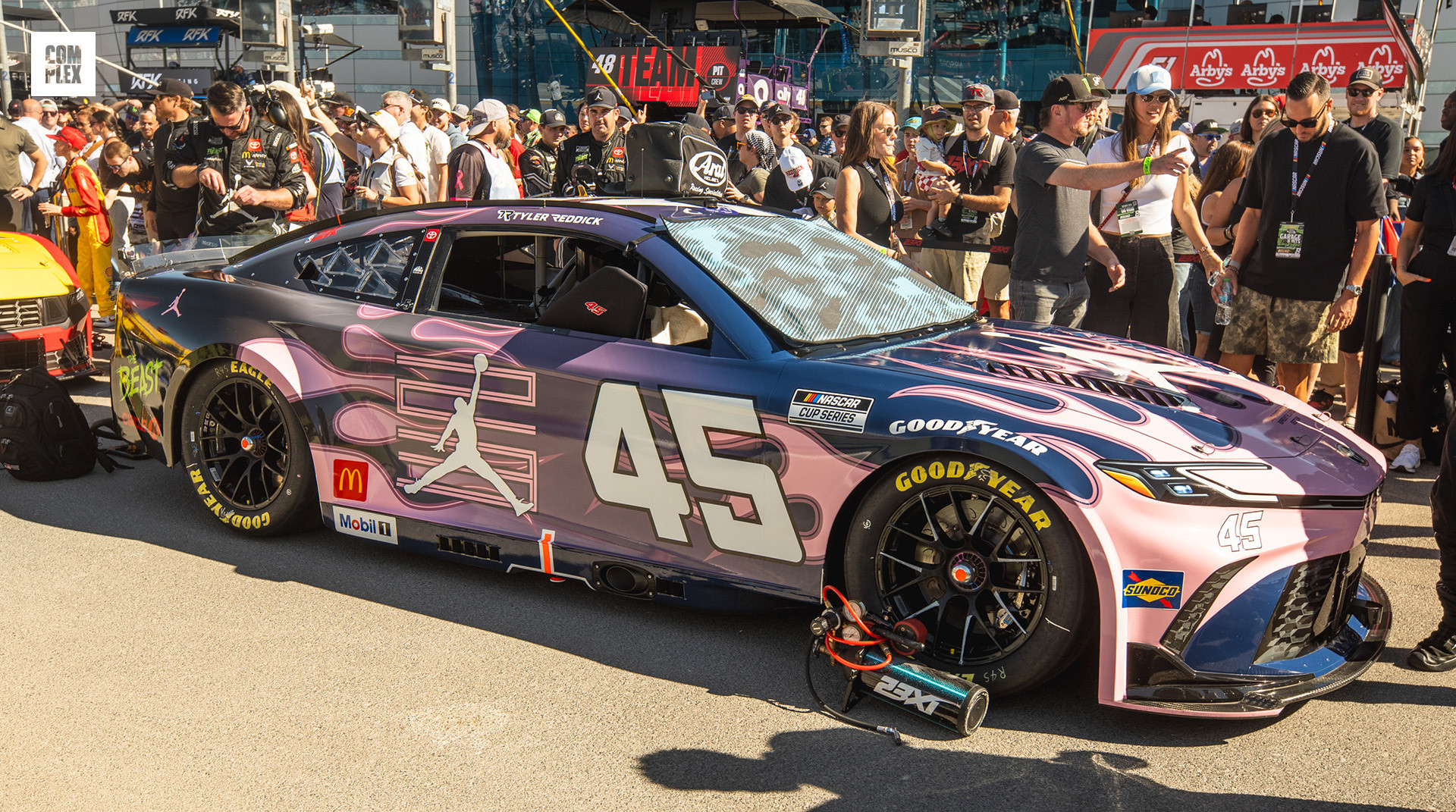 The 5 Best Moments from Jordan Brand’s AJXI ‘Mojave’ Las Vegas NASCAR Launch