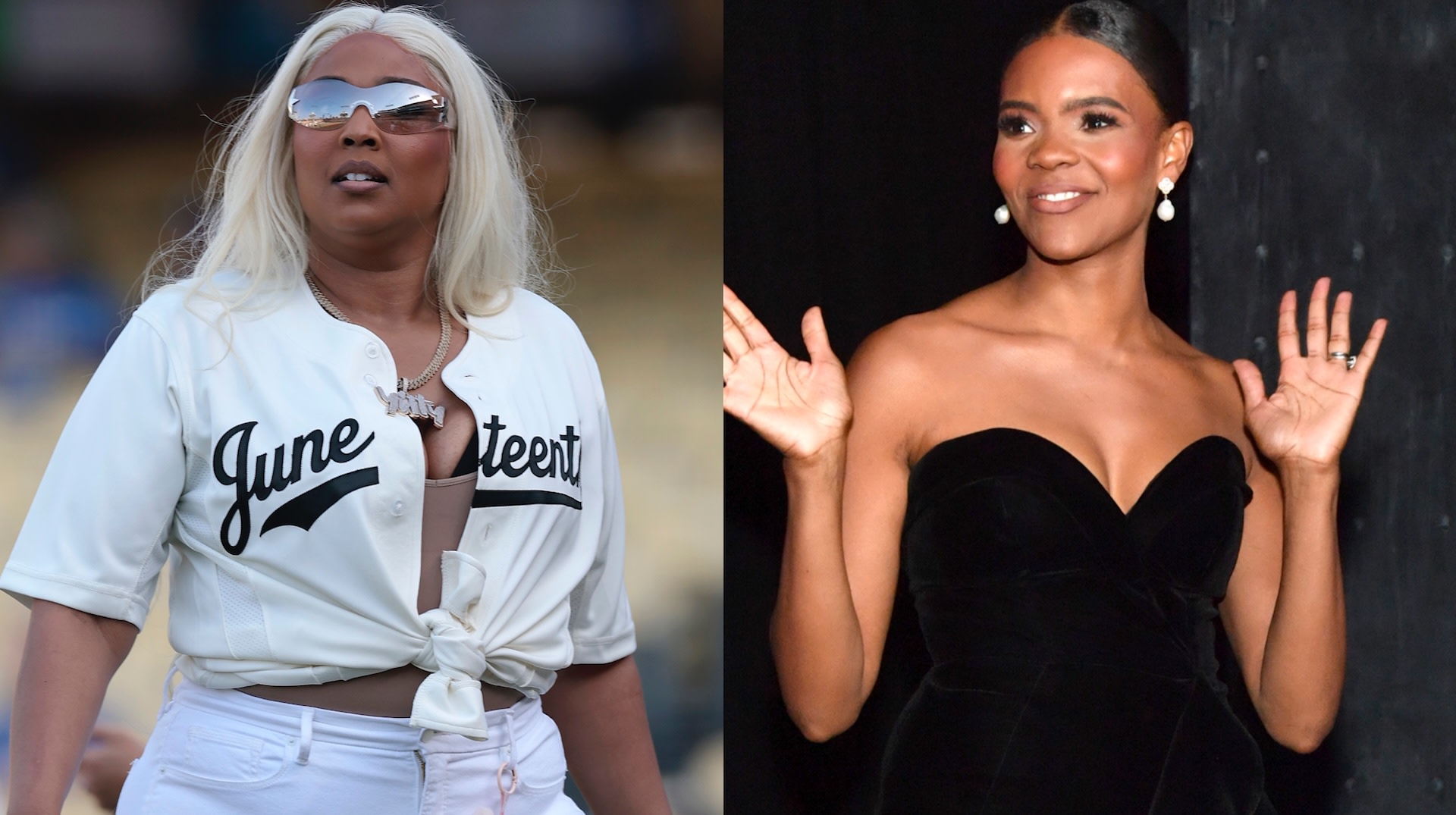 Lizzo and Candace Owens