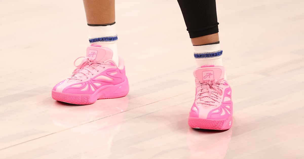 Angel Reese Debuts 'Mebounds' Reebok Angel 1 Colorway at WNBA All-Star Game