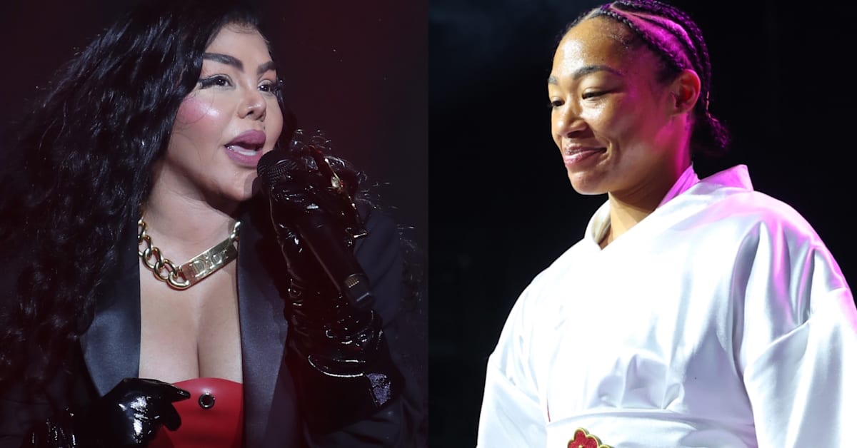 Lil Kim Joins Alycia Baumgardner for Ring Walk to Perform 