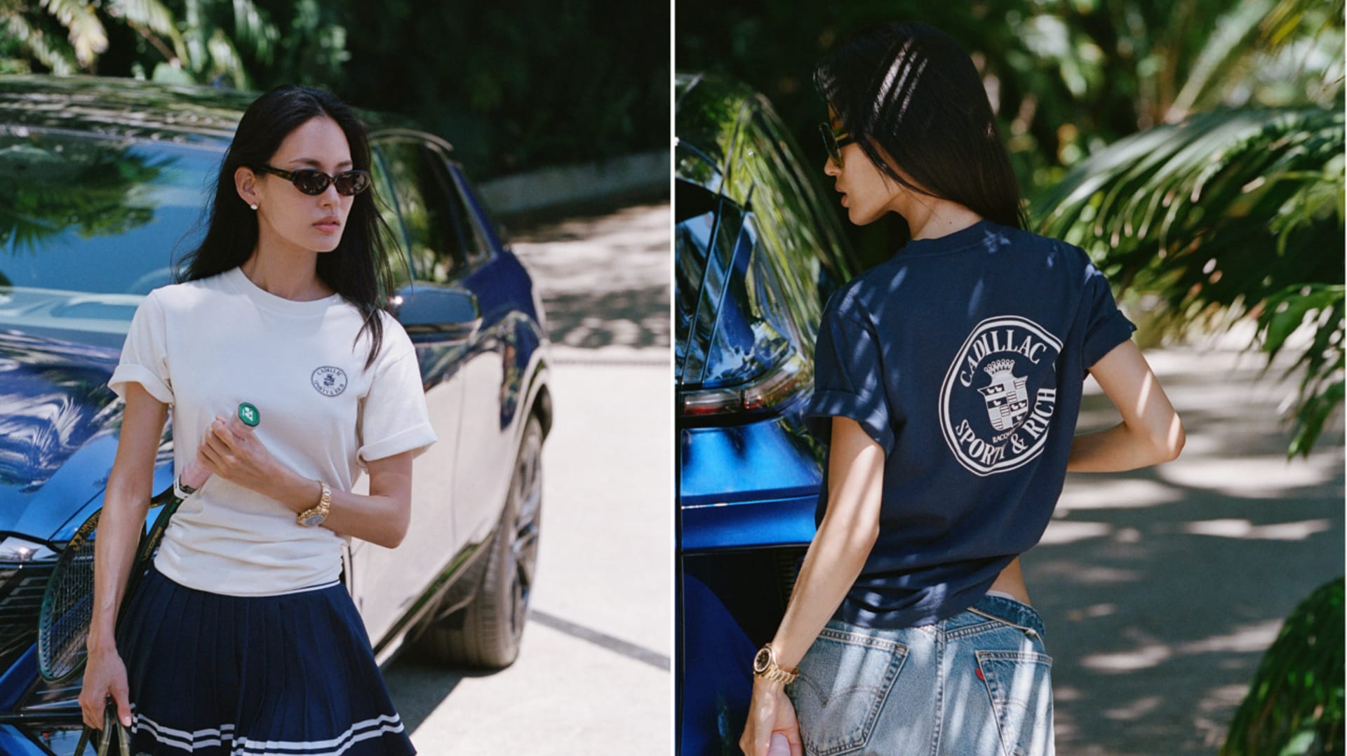 Cadillac and Sporty & Rich Team Up for a Limited US Open Collection