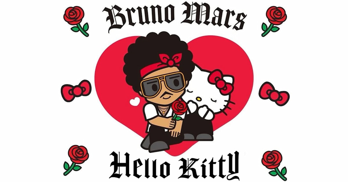 Bruno Mars x Hello Kitty Pop-Ups Return to North America Starting Aug. 20