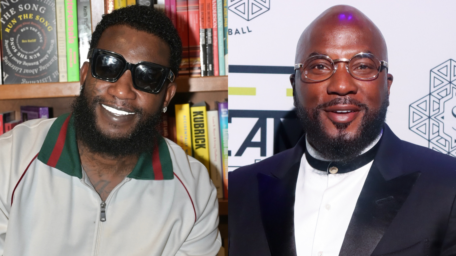 (L-R) Gucci Mane and Jeezy.