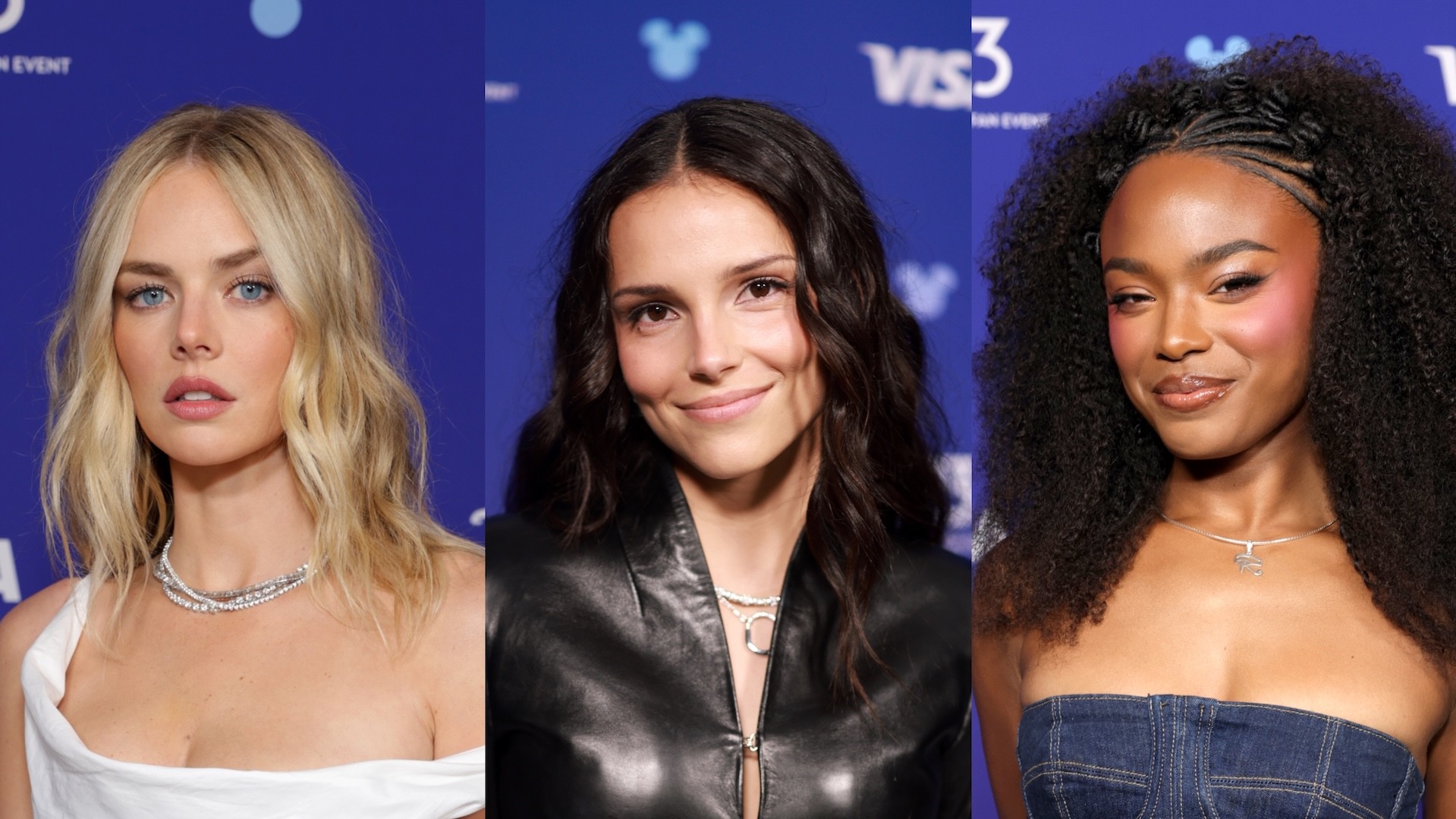 (L-R) Samara Weaving, Inde Navarette, and Maya Boyd.