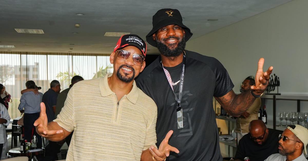 LeBron James and Will Smith Met Angola’s President After E1 Racing Debut In Luanda