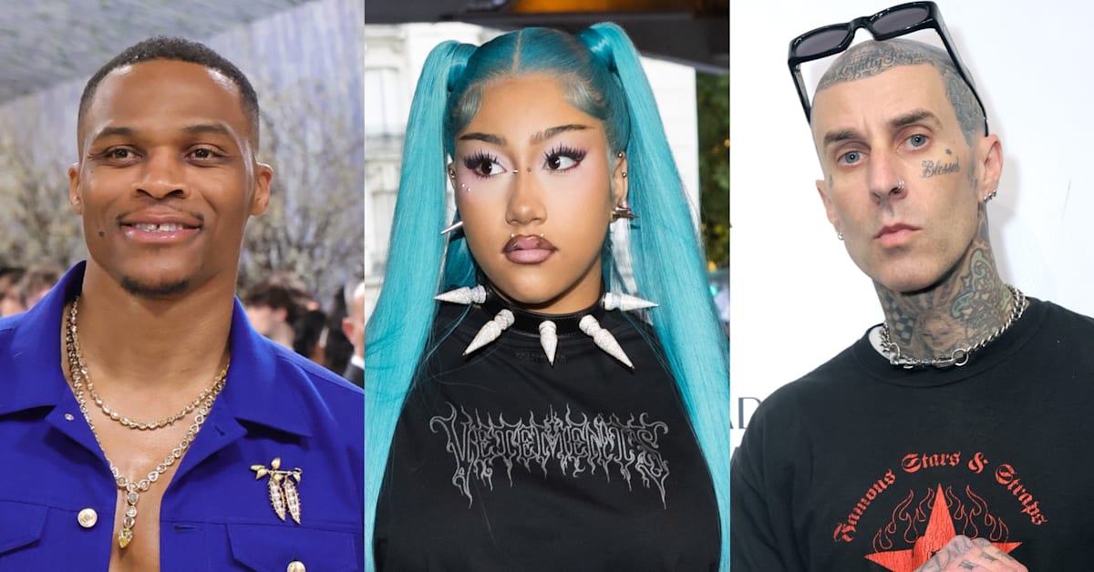 Travis Barker, Russell Westbrook, North West, More Pull Up